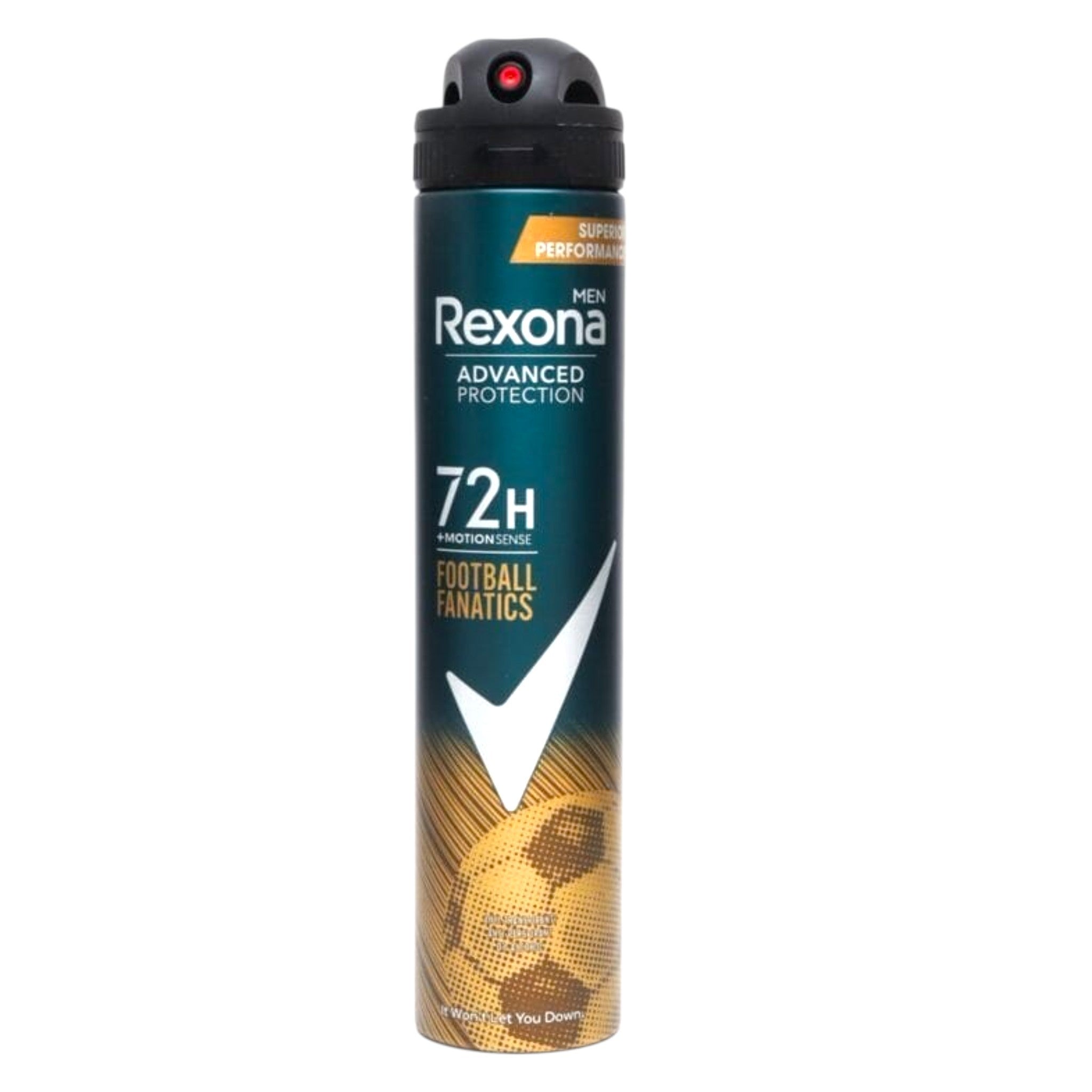 Rexona Men Advanced Protection 72h Football Fanatics – Déodorant Spray Anti-transpirant