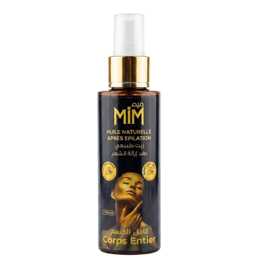 Mim Huile Naturelle Aprés Épilation Toustypes De Peaux Corps Entier