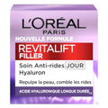 L’Oréal Paris Nouvelle Formule Revitalift Filler Soin Anti-Rides Jour Hyaluron Repulpe La Peau Comble Les Ri