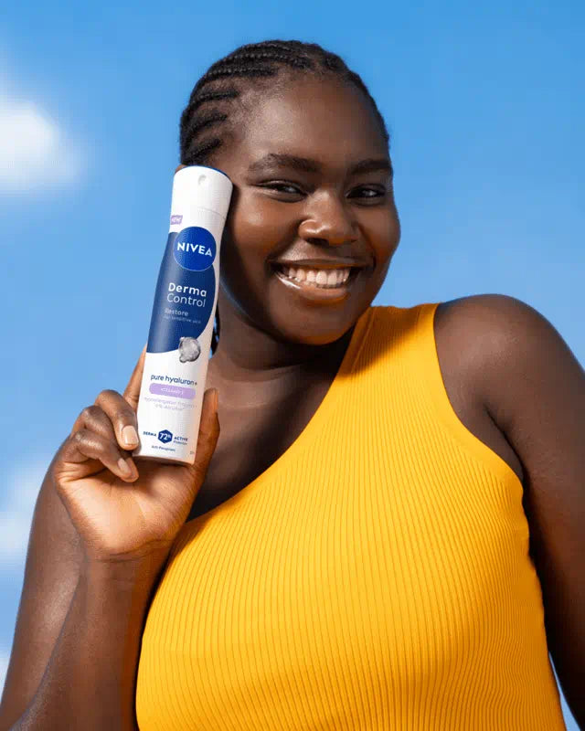 Nivea Déodorant Derma Control Pure Hyaluron Vitamin E Anti-Transpiran 0% Alcool