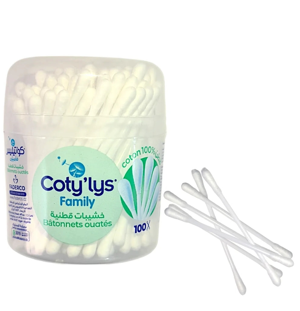 مسحات قطنية عائلية من كوتي ليس