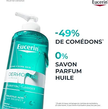 Eucerin Dermopure Gel Nettoyant 400Ml