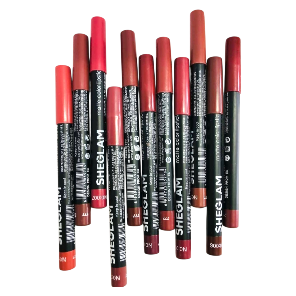 1 قطعة أحمر شفاه شيلور مطفي من شيلور