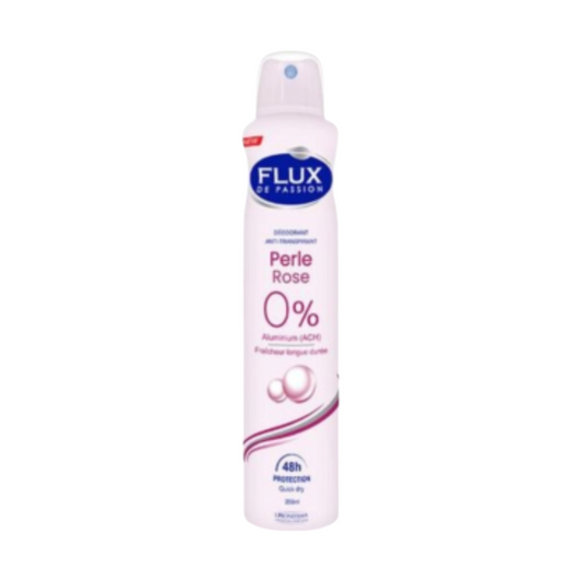 Flux De Passion Déodorant Perle Rose 0% Aluminium Anti-Transpirant 48H Protection