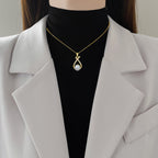 Collier De Luxe En Acier Inoxydabl