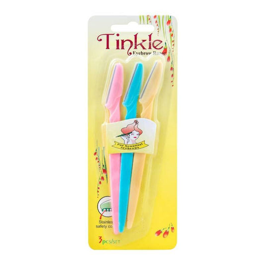 Tinkle Lots de 3 rasoirs pour sourcils