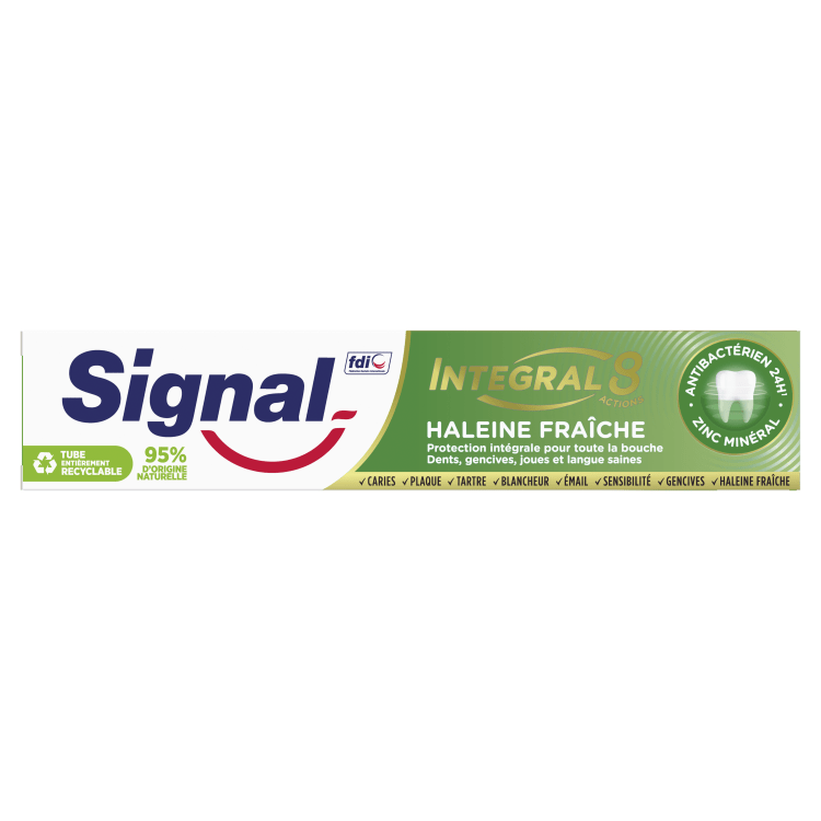 Signal Dentifrice Heleîne Fraîche Integral 8