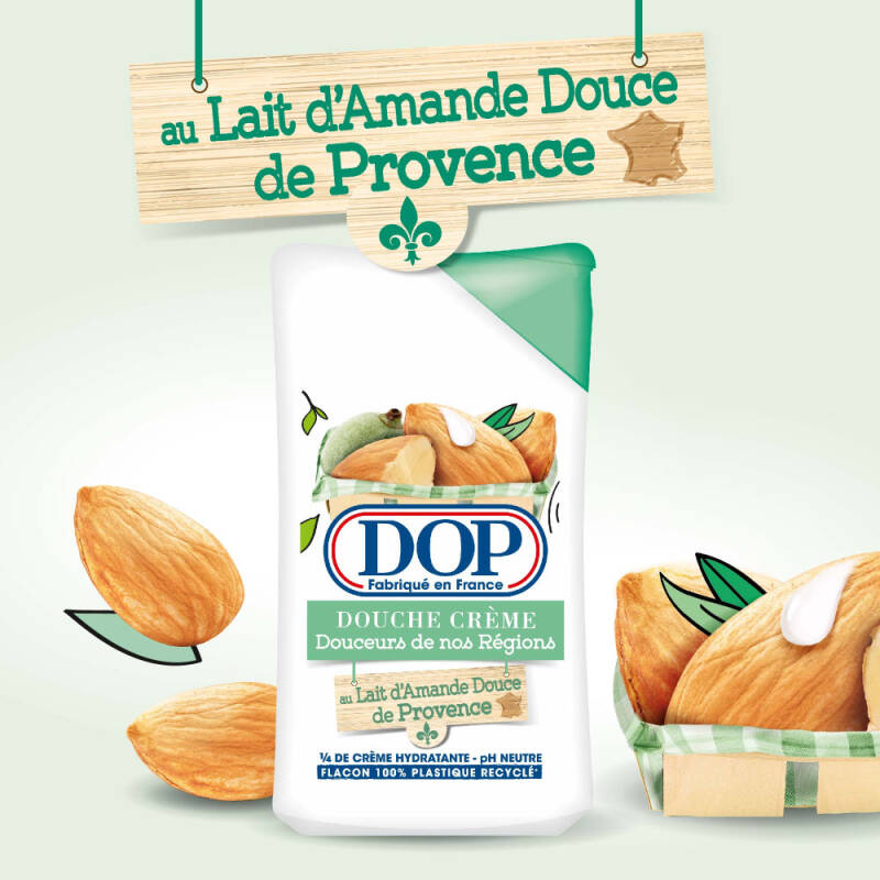 Dop Gel Douche Crème Au Lait D'Amande Douce De Provence