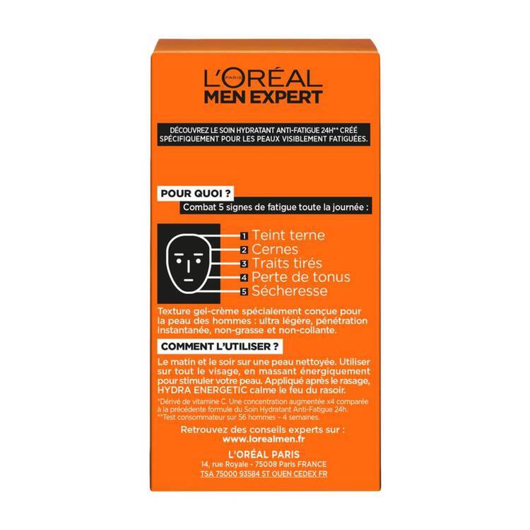 L'Oréal Men Expert Hydra Energetic Anti-Fatigue 24H