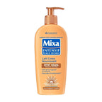 حليب الجسم المغذي المكثف من ميكسا مع زيت المشمش وزبدة الشيا لتأثير الشمس على البشرة الداكنة