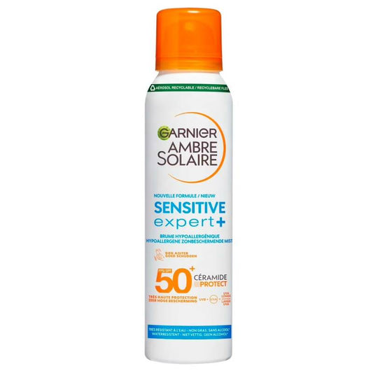 غارنييه أمبر سولير خبير البشرة الحساسة + الكبار SPF50+