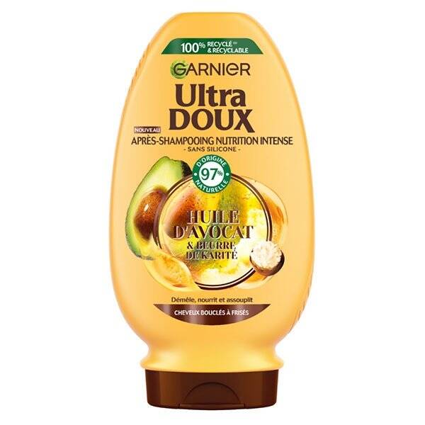 Garnier Ultra Après-Shampooing À L'Huile D'Avocat Et Beurre De Karité