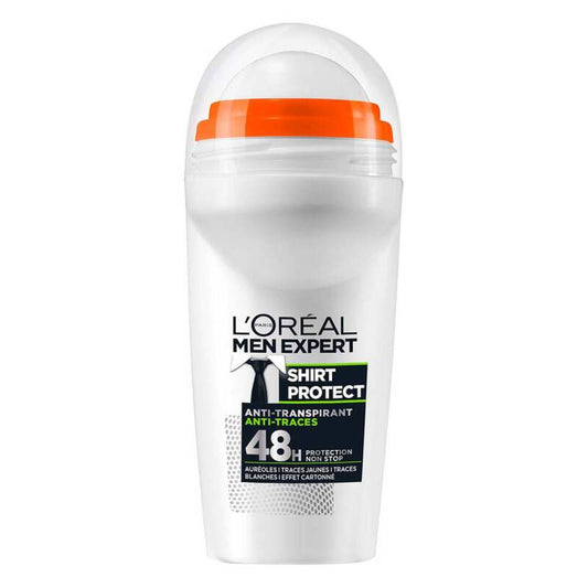 L'Oréal Men Expert Shirt Control Anti-Transpirant Pour Rester Au Sec Pendant 48H Déodorant Roll-On 50 Ml