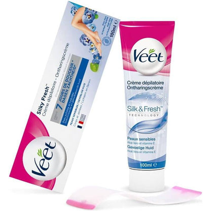 Veet Crème Épilatoire Pour Peux Sensible