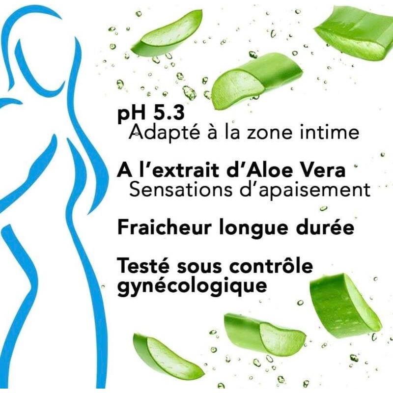 Intima - Gel Intime Femme Apaisant À L'Aloe Vera - 200 Ml