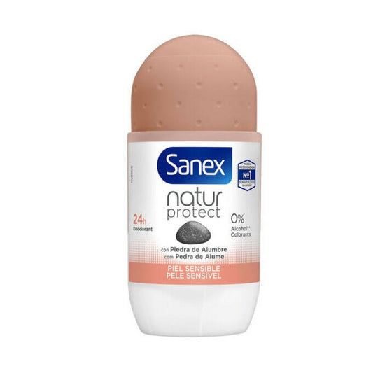 Sanex Deodorant Natur Protect Sensitive Skin 24H 0% Alcohol