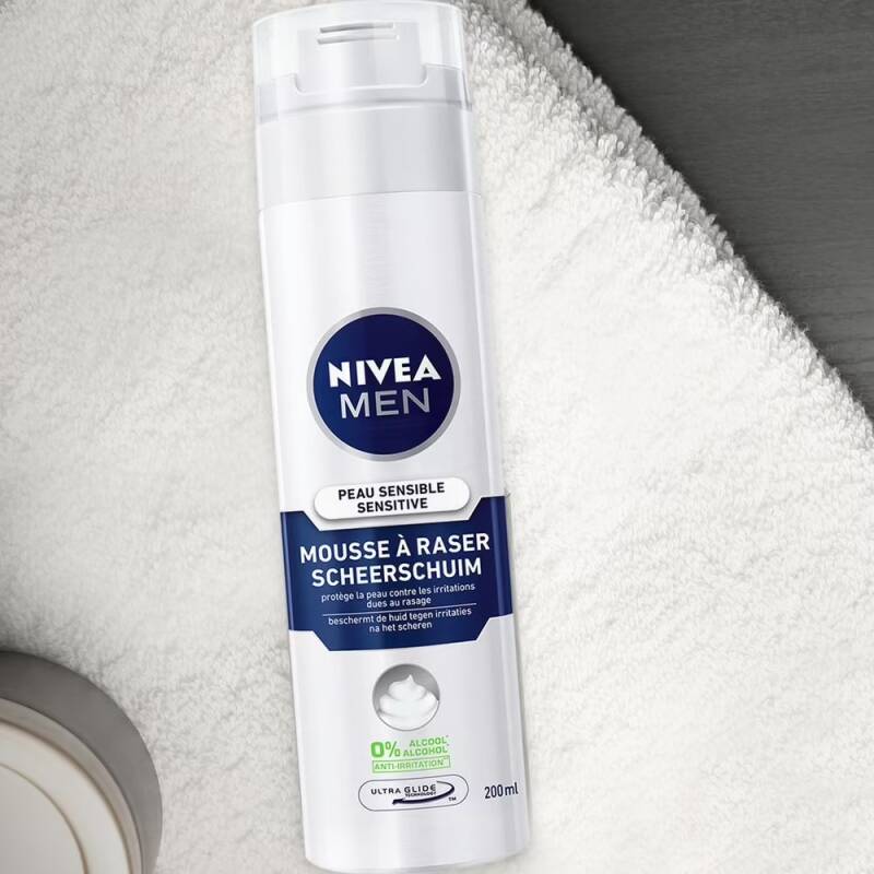 Nivea Men Mousse À Raser Pour Peaux Sensibles