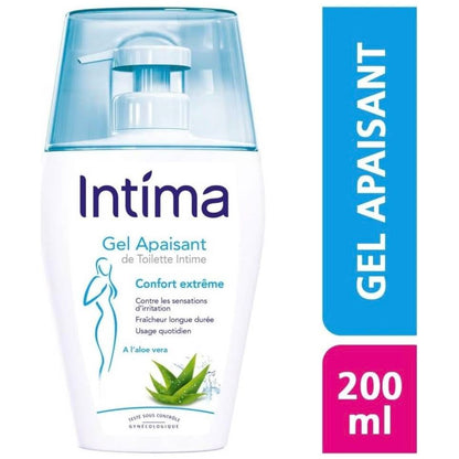 Intima - Gel Intime Femme Apaisant À L'Aloe Vera - 200 Ml