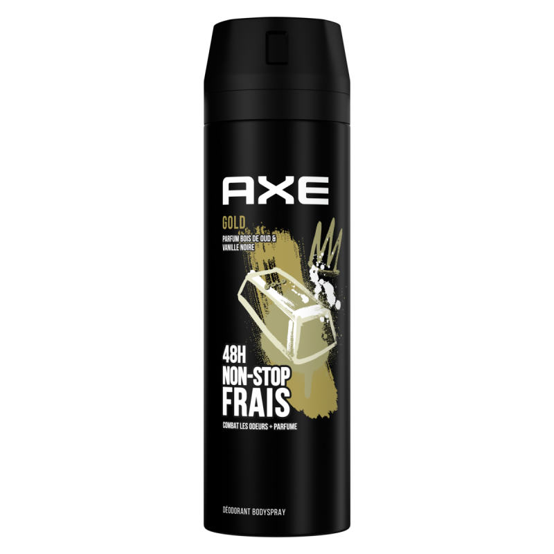 Axe Déodorant Spray Homme 48H Gold