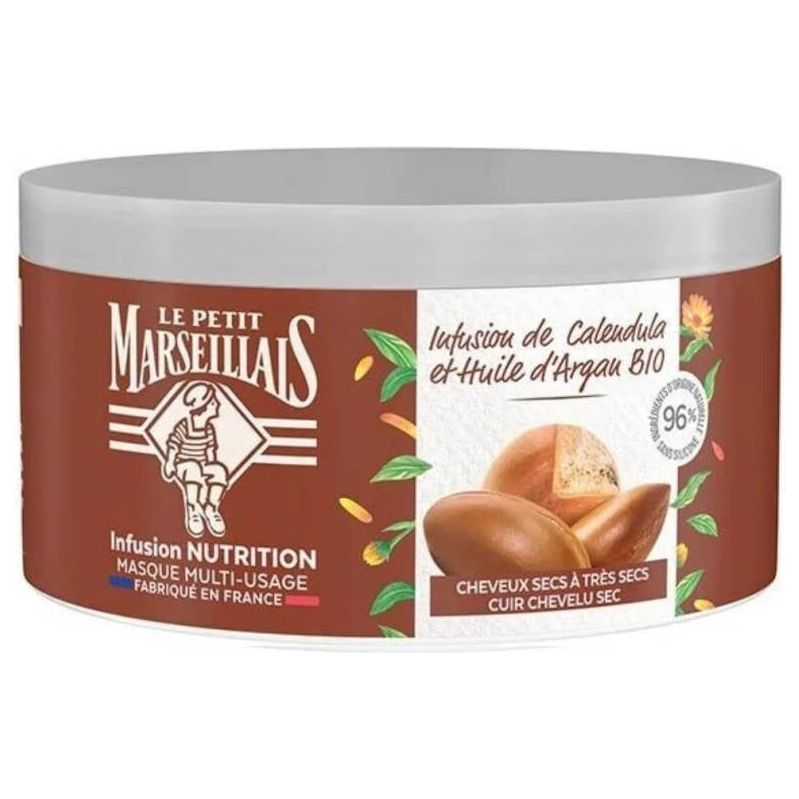 Le Petit Marseillais Masque Nutrition Infusion Calendula & Argan 300 Ml