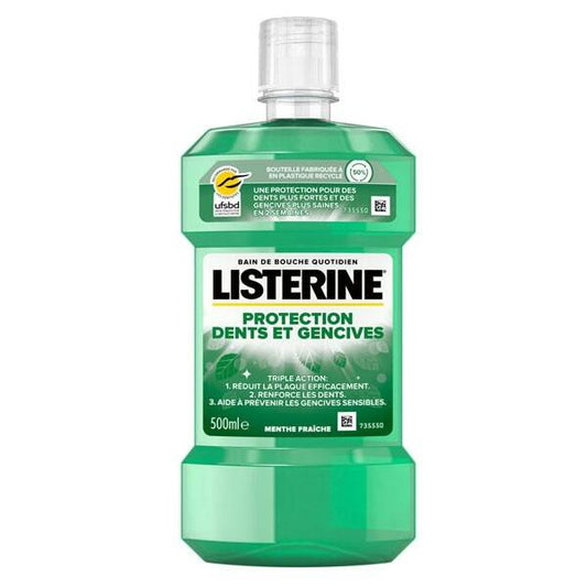 Listerine Bain De Bouche Menthe Fraîche Sans Alcool