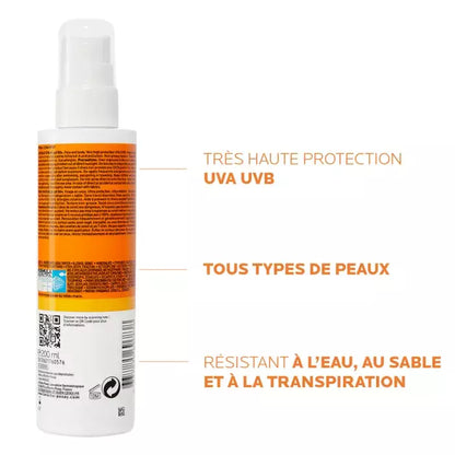 La Roche-Posay Spray Solaire Invisible Corps Spf50