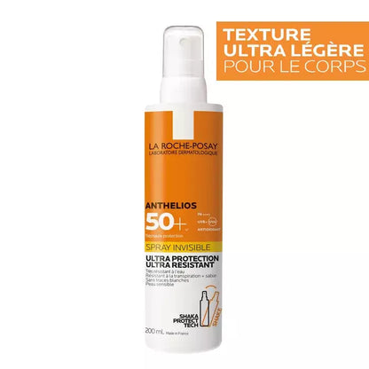 La Roche-Posay Spray Solaire Invisible Corps Spf50