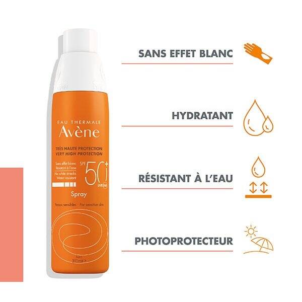 Avène Crème Solaire Spray Spf50+