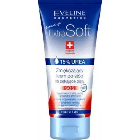 Eveline Cosmetics Extra Softcrème Mains Et Pieds Pour Peaux Très Sèches Et Abîmées 100 Ml