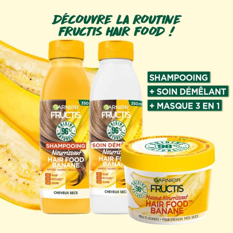 Garnier Fructis Hair Food Soin Démêlant Banane